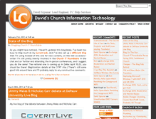 Tablet Screenshot of infotech.davidszpunar.com